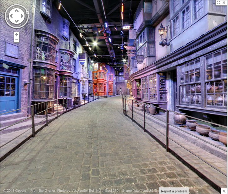 Harry Potter Google Maps