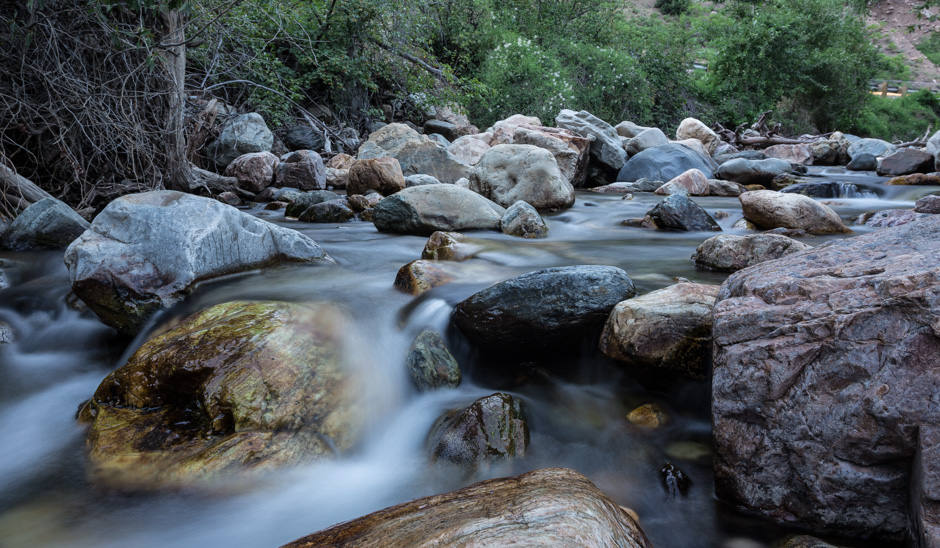 moving water